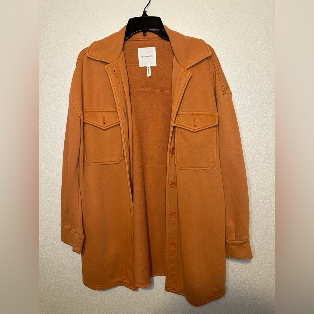 Avec Les Filles Women's Orange Jacket